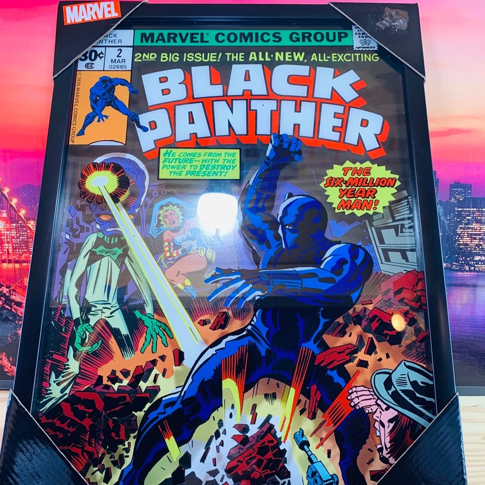 8 hour price drop 3pm LIMITED BLACK PANTHER MARVEL - Picture 8 of 8